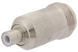 PE9583 - 75 Ohm N Female to 75 Ohm SMB Jack Adapter