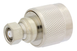 PE9588 - 75 Ohm N Male to 75 Ohm SMC Plug Adapter