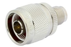 PE9627 - 75 Ohm N Male to 75 Ohm TNC Female Adapter