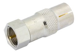 PE9632 - 75 Ohm F Male to 75 Ohm PAL Jack Adapter