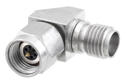 PE9644 - 2.92mm Male to 2.92mm Female Right Angle Adapter