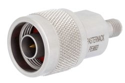 PE9663 - Precision 2.92mm Female to N Male Adapter