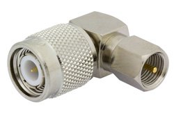 PE9700 - TNC Male to FME Plug Right Angle Adapter