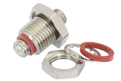 PE9757 - Bulkhead Mount 10-32 Female to 10-32 Female Adapter