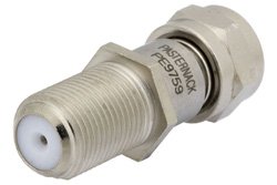 PE9759 - 75 Ohm F Male to 75 Ohm F Female Adapter