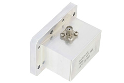 PE9831 - WR-159 CMR-159 Flange to SMA Female Waveguide to Coax Adapter Operating from 4.9 GHz to 7.05 GHz