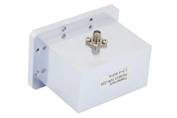 PE9833 - WR-229 CMR-229 Flange to SMA Female Waveguide to Coax Adapter Operating from 3.3 GHz to 4.9 GHz