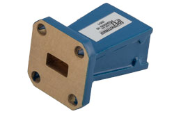 PE9850B-10 - WR-28 Waveguide Standard Gain Horn Antenna Operating From 26.5 GHz to 40 GHz With a Nominal 10 dBi Gain With UG-599/U Square Cover Flange