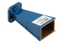 PE9850B-15 - WR-28 Waveguide Standard Gain Horn Antenna Operating From 26.5 GHz to 40 GHz With a Nominal 15 dBi Gain With UG-599/U Square Cover Flange