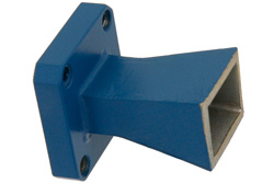 PE9851-10 - WR-34 Waveguide Standard Gain Horn Antenna Operating from 22 GHz to 33 GHz with a Nominal 10 dBi Gain with UG-1530/U Square Cover Flange