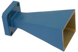 PE9851-15 - WR-34 Waveguide Standard Gain Horn Antenna Operating from 22 GHz to 33 GHz with a Nominal 15 dBi Gain with UG-1530/U Square Cover Flange