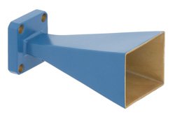 PE9852-15 - WR-42 Waveguide Standard Gain Horn Antenna Operating From 18 GHz to 26.5 GHz With a Nominal 15 dBi Gain With UG-597/U Square Cover Flange