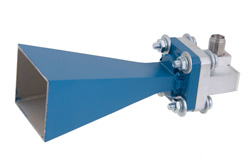 PE9852/2F-15 - WR-42 Waveguide Standard Gain Horn Antenna Operating From 18 GHz to 26.5 GHz With a Nominal 15 dB Gain 2.92mm Female Input