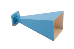 PE9853A-20 - WR-51 Waveguide Standard Gain Horn Antenna Operating From 15 GHz to 22 GHz With a Nominal 20 dBi Gain With Square Cover Flange
