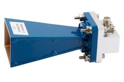 WR-51 Standard Gain Horn Antenna Operating From 15 GHz to 22 GHz, 15 dBi Nominal Gain, SMA Female Input Connector, ProLine