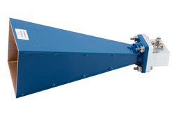 WR-62 Standard Gain Horn Antenna Operating From 12.4 GHz to 18 GHz, 20 dBi Nominal Gain, SMA Female Input Connector, ProLine