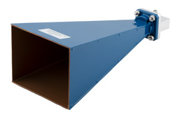 PE9855B/SF-20 - WR-75 Standard Gain Horn Antenna Operating From 10 GHz to 15 GHz, 20 dBi Nominal Gain, SMA Female Input Connector, ProLine