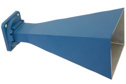PE9856-15 - WR-90 Waveguide Standard Gain Horn Antenna Operating From 8.2 GHz to 12.4 GHz With a Nominal 15 dBi Gain With UG-135/U Square Cover Flange