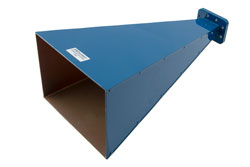 PE9856B-20-CPRG - WR-90 Waveguide Standard Gain Horn Antenna Operating From 8.2 GHz to 12.4 GHz With a Nominal 20 dBi Gain With CPRG Flange
