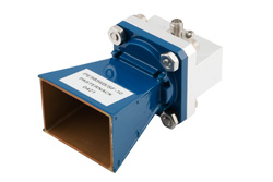 PE9856B/SF-10 - WR-90 Standard Gain Horn Antenna Operating From 8.2 GHz to 12.4 GHz, 10 dBi Nominal Gain, SMA Female Input Connector, ProLine