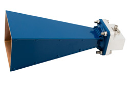 WR-90 Standard Gain Horn Antenna Operating From 8.2 GHz to 12.4 GHz, 15 dBi Nominal Gain, SMA Female Input Connector, ProLine