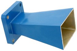 PE9857-10 - WR-102 Waveguide Standard Gain Horn Antenna Operating from 7 GHz to 11 GHz with a Nominal 10 dBi Gain with Square Cover Flange