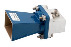 WR-102 Standard Gain Horn Antenna Operating From 7 GHz to 11 GHz, 10 dBi Nominal Gain, SMA Female Input Connector, ProLine