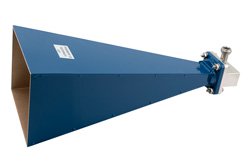 WR-112 Standard Gain Horn Antenna Operating From 7.05 GHz to 10 GHz, 20 dBi Nominal Gain, Type N Female Input Connector, ProLine
