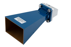 PE9858B/SF-15 - WR-112 Standard Gain Horn Antenna Operating From 7.05 GHz to 10 GHz, 15 dBi Nominal Gain, SMA Female Input Connector, ProLine