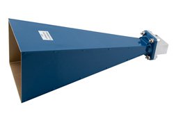 WR-112 Standard Gain Horn Antenna Operating From 7.05 GHz to 10 GHz, 20 dBi Nominal Gain, SMA Female Input Connector, ProLine