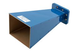 PE9859B-15-CPRG - WR-137 Waveguide Standard Gain Horn Antenna Operating From 5.85 GHz to 8.2 GHz With a Nominal 15 dBi Gain With CPRG Flange