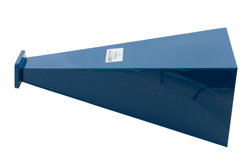 PE9859B-20 - WR-137 Standard Waveguide Horn With CMR-137F Flange and 20 dB Typical Gain Operating From 5.85 GHz to 8.2 GHz Frequency Range