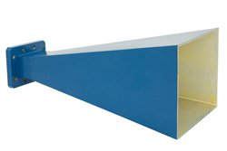 PE9860-15 - WR-159 Waveguide Standard Gain Horn Antenna Operating from 4.9 GHz to 7.05 GHz with a Nominal 15 dBi Gain with UG-1731/U Square Cover Flange
