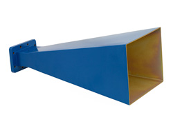 PE9861-15 - WR-187 Waveguide Standard Gain Horn Antenna Operating From 3.95 GHz to 5.85 GHz With a Nominal 15 dBi Gain With CMR-187 Flange