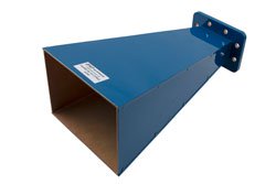 PE9861B-15-CPRG - WR-187 Waveguide Standard Gain Horn Antenna Operating From 3.95 GHz to 5.85 GHz With a Nominal 15 dBi Gain With CPRG Flange