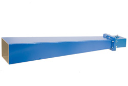 PE9862/SF-10 - WR-229 Waveguide Standard Gain Horn Antenna Operating From 3.3 GHz to 4.9 GHz With a Nominal 10 dB Gain SMA Female Input
