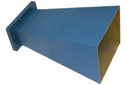 PE9863-10 - WR-284 Waveguide Standard Gain Horn Antenna Operating From 2.6 GHz to 3.95 GHz With a Nominal 10 dBi Gain With CMR-284 Flange