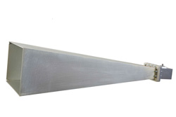PE9863/SF-15 - WR-284 Waveguide Standard Gain Horn Antenna Operating From 2.6 GHz to 3.95 GHz With a Nominal 15 dB Gain SMA Female Input
