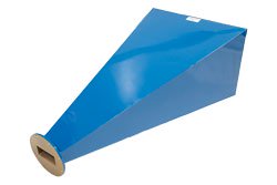 PE9863B-20-U - WR-284 Standard Gain Horn Antenna Operating From 2.6 GHz to 3.95 GHz, 20 dBi Nominal Gain, UG-584/U Round Flange, ProLine