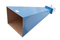 PE9863B/NF-15 - WR-284 Standard Gain Horn Antenna Operating From 2.6 GHz to 3.95 GHz, 15 dBi Nominal Gain, Type N Female Input Connector, ProLine