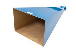 PE9863B/SF-20 - WR-284 Waveguide Standard Gain Horn Antenna Operating from 2.6 GHz to 3.95 GHz with a Nominal 20 dB Gain SMA Female Input