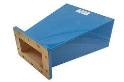 PE9864B-10 - WR-430 Standard Gain Horn Antenna Operating From 1.7 GHz to 2.6 GHz, 10 dBi Nominal Gain, CPR-430F Flange, ProLine
