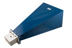 PE9864B/SF-15 - WR-430 Waveguide Standard Gain Horn Antenna Operating from 1.7 GHz to 2.6 GHz with a Nominal 15 dB Gain SMA Female Input