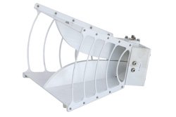 PE9887-11 - Broadband SMA Waveguide Horn Antenna Operating from 1 GHz to 18 GHz with a Nominal 11 dBi Gain with SMA Female Input Connector