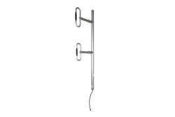 PEANED1006 - 2 Folded Dipole antenna, 380 MHz - 470 MHz, 7 dBi gain, 1/2 Wave Bidirectional pattern, V-pol, Type N Female Connector