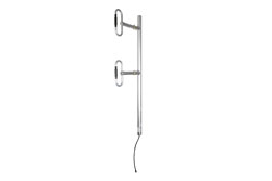 PEANED1010 - 2 Folded Dipole antenna, 406 MHz - 512 MHz, 7 dBi gain, 1/2 Wave Bidirectional pattern, V-pol, Type N Female Connector