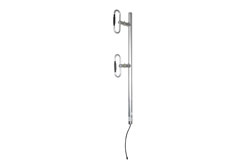 PEANED1011 - 2 Folded Dipole antenna, 406 MHz - 512 MHz, 7.6 dBi gain, 1/4 Wave Offset pattern, V-pol, Type N Female Connector