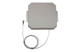 PEANFP1027 - 902 to 928 MHz, RFID Flat Panel Antenna, 9 dBi Gain RP TNC male, ABS Radome, RHCP