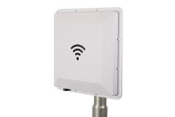 PEANFP1030 - 902 to 928 MHz RFID Flat Panel Antenna, RHCP, 9 dBi, White ABS, N Female, IP67