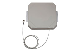PEANFP1069 - 902 to 928 MHz, RFID Flat Panel Antenna, 9 dBi Gain, Type N Male, ABS Radome, RHCP